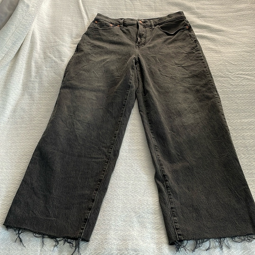 Madewell Perfect Vintage Wide-leg Crop Jean